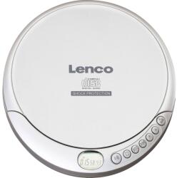 Lenco CD-201 CD Lejátszó Hordozható CD Lejátszó Ezüst