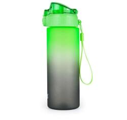 KARTON P+P OXY CLICK OMBRE BLACK - GREEN, fekete - zöld színátmenetes kulacs, 600 ml