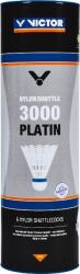 VICTOR Nylon Shuttle 3000 Platin - White (6 Pack) Tollaslabda piros csík (14°C-ig)