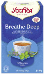 YOGI TEA bio tea mély lélegzet 17x1, 8g 31 g - hogymi