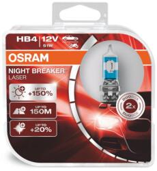 OSRAM HB4 OSRAM Night Breaker lézer +150% BOX 2 db (1577)
