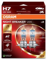 OSRAM H7 OSRAM Night Breaker lézer +220% 64210NB220-2HB BOX (3700)