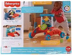 Mattel Fisher-Price: 2 az 1-ben intelligens járássegítő - Mattel