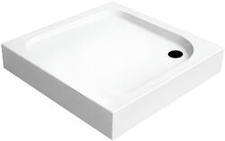 Leziter Klonberg 80x80 cm-es szögletes akril zuhanytálca 80x80 cm (AKSZ80ZT) - butortrendelek
