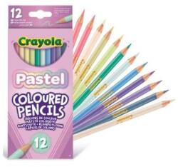 Crayola Crayola: Pasztell színes ceruza készlet - 12 db-os (68-3366)