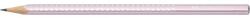Faber-Castell Grafitceruza, B, háromszögletű, FABER-CASTELL "Sparkle", metál rózsaszín (TFC118261D)