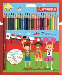STABILO Color 24 Hatszögletű Színesceruza Készlet - 24db (1924/77-11)