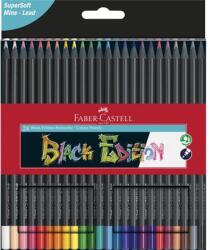 Faber-Castell Színes ceruza készlet, háromszögletű, FABER-CASTELL "Black Edition", 24 különböző szín (TFC116424) - fiorex