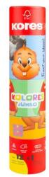 Kores Színes ceruza készlet, háromszögletű, jumbo, 1 hegyezővel, KORES "KOLORES Twist & Turn", 12 különböző szín (IK93515) - fiorex