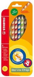 STABILO Easy jobbkezes 6db-os vegyes színű színes ceruza (332/6) - bevachip