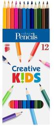 Creative Ico Creative Kids Színesceruza Készlet - 12 db, Normál, Hatszög