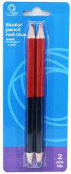 BLUERING Postairón vastag Bluering® 2 db/blisz piros-kék (JJ10121T) - argentumshop