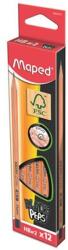 Maped Grafitceruza, HB, háromszögletű, MAPED "Black`Peps" - 12db (IMA850021D)