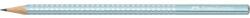 Faber-Castell Grafitceruza, B, háromszögletű, FABER-CASTELL "Sparkle", metál óceánkék (TFC118262D)