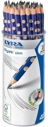 LYRA Groove Slim Grafitceruza HB Háromszögletű Vékony 48 Darabos