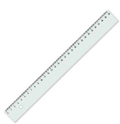 ICO ICO: riglă transparentă de 30 cm (7250054000-116123)