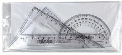 Nebulo Vonalzókészlet NEBULO 15cm vonalzóval 4 db-os - pelenka