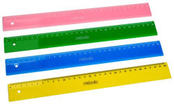 Nebulo Vonalzó, 30 cm-es, vegyes színek, Nebulo (61159) - printsisters