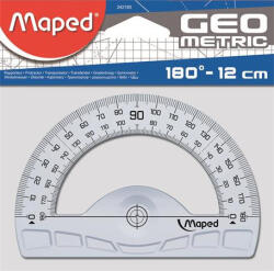 Maped Szögmérő, műanyag, 180°, MAPED "Geometric