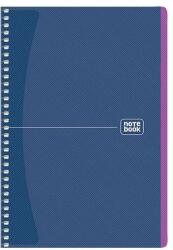 Shkolyaryk Publishing House Notebook Spirálfüzet - A5, Kockás, 80 Lap, Vegyes Szín (A5-SC-080-948K)