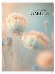 Shkolyaryk Publishing House Garden Tűzött Füzet - A4, Vonalas, 80 Lap, Vegyes Szín (A4-080-5223L)