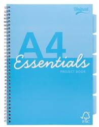 Pukka Pad Unipad Essentials Project Book Spirálfüzet - A4, Vonalas, 100 Lap, Vegyes Szín (ESS-PROBA4AST)