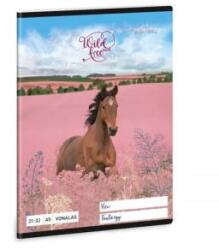 Ars Una Wild and Free A/5 vonalas füzet 21-32 (53623591) (53623591)