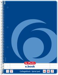 Herlitz A4 Vonalas Spirálfüzet - 80 Lapos