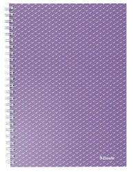 Esselte Colour Breeze Spirálfüzet - A5, Vonalas, Levendula (628474)