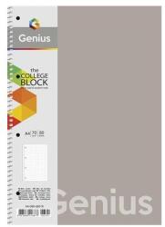 Shkolyaryk Publishing House Genius Spirálfüzet - A4, Vonalas, 80 Lap, PP Borító, Vegyes Szín (A4-080-6803L)