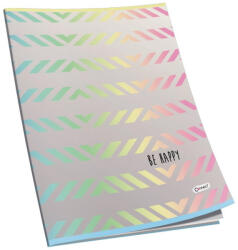 Connect Füzet A4, 40lap, kockás 80g. papír, glitteres Connect (402470) - printsisters