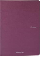 Fedrigoni Ecoqua Original A4 Kockás Füzet - 40 Lapos, Lila