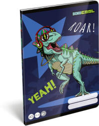Lizzy Card Füzet Tűzött A/5 Sima Fsc Dino Cool Dino Roar