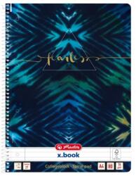 Herlitz Batik Fearless Vonalas Spirálfüzet - A4