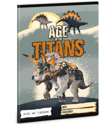 Ars Una Ars Una: Age of Titans dinoszauruszos 3. osztályos vonalas füzet 32 lapos A/5 - fizz