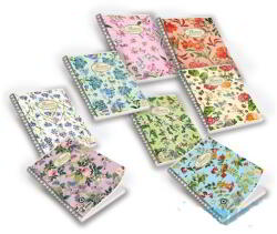 Pigna Nature Flowers 60 Lapos A4 Vonalas Spirálfüzet Többféle