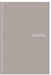 Shkolyaryk Publishing House Genius Spirálfüzet - A5, Kockás, 80 Lap, PP Borító, Vegyes Szín (A5-080-6806K)