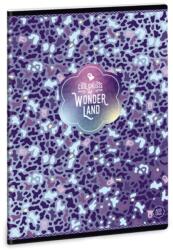 Ars Una Ars Una: Wonderland Ghost Blue négyzethálós füzet A/5 40lapos