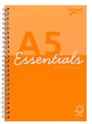 Pukka Pad Unipad Essentials Jotta Spirálfüzet - A5, Vonalas, 80 Lap, Vegyes Szín (ESS-JOTA5AST)