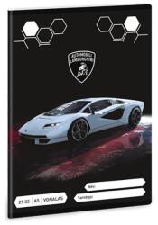 Ars Una Ars Una: Szürke Lamborghini vonalas füzet A/5 21-32