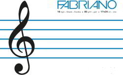 Fedrigoni A5 Hangjegyfüzet - 16 Lapos