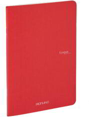 Fedrigoni Ecoqua Original A4 Vonalas Füzet - 40 Lapos, Piros
