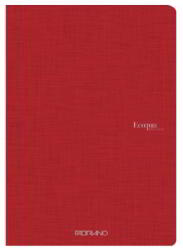 Fedrigoni Ecoqua Original A4 Sima Füzet - 40 Lapos, Piros