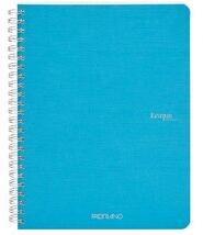 Fedrigoni Ecoqua Original A4 Sima Füzet - 40 Lapos, Türkiz