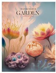 Shkolyaryk Publishing House Garden Tűzött Füzet - A5, Kockás, 48 Lap, Vegyes Szín (A5-048-5226K)