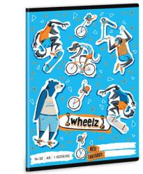 Ars Una Ars Una: Wheelz 1. osztályos vonalas füzet A/5 14-32