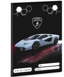 Ars Una Ars Una: Ezüst metál Lamborghini 3. osztályos vonalas füzet 32 lapos A/5