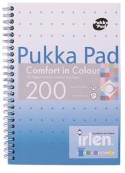 Pukka Pad Irlen Jotta Turquise Spirálfüzet - A5, Vonalas, 100 Lap (IRLJOTA5(TURQ))