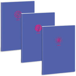 Ars Una Ars Una: Soft Touch Violet Spring extra kapcsos sima füzet A/4