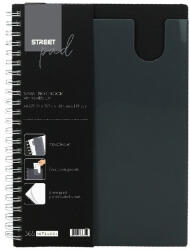 STREET Spirálfüzet Street Pad A/4 Kockás 80 Lapos Fekete